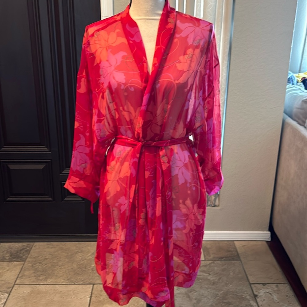 Victoria’s Secret Very Sexy Collection Floral Sheer Robe